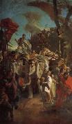 Giovanni Battista Tiepolo The Triumph of Aurelian oil painting